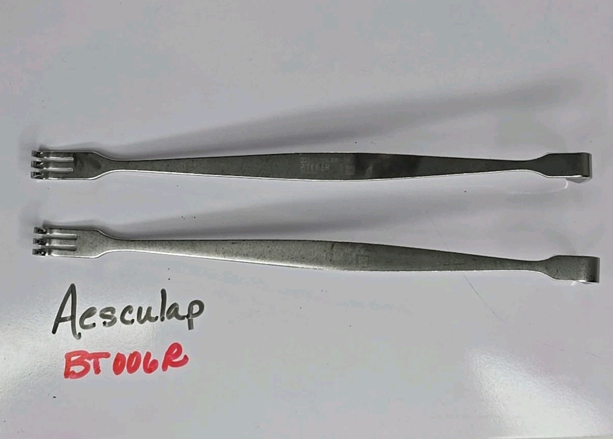 Aesculap BT006R Baby Senn-Miller Retractor, 3 Prongs, 6-1/8″ Price Is For Each