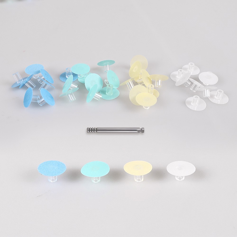 Dental Composite Finishing Polishing Disc Stem kit & Mandrel Drill Polishing Bur