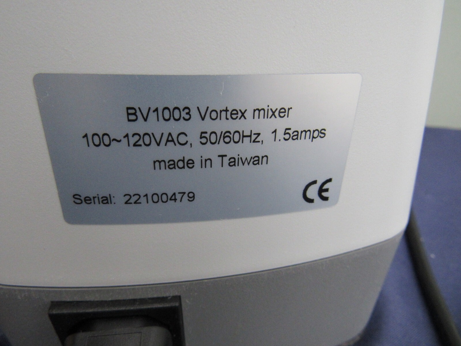 Benchmark BV1003 Variable Speed Vortex Mixer Shaker Flip Top* 3 available