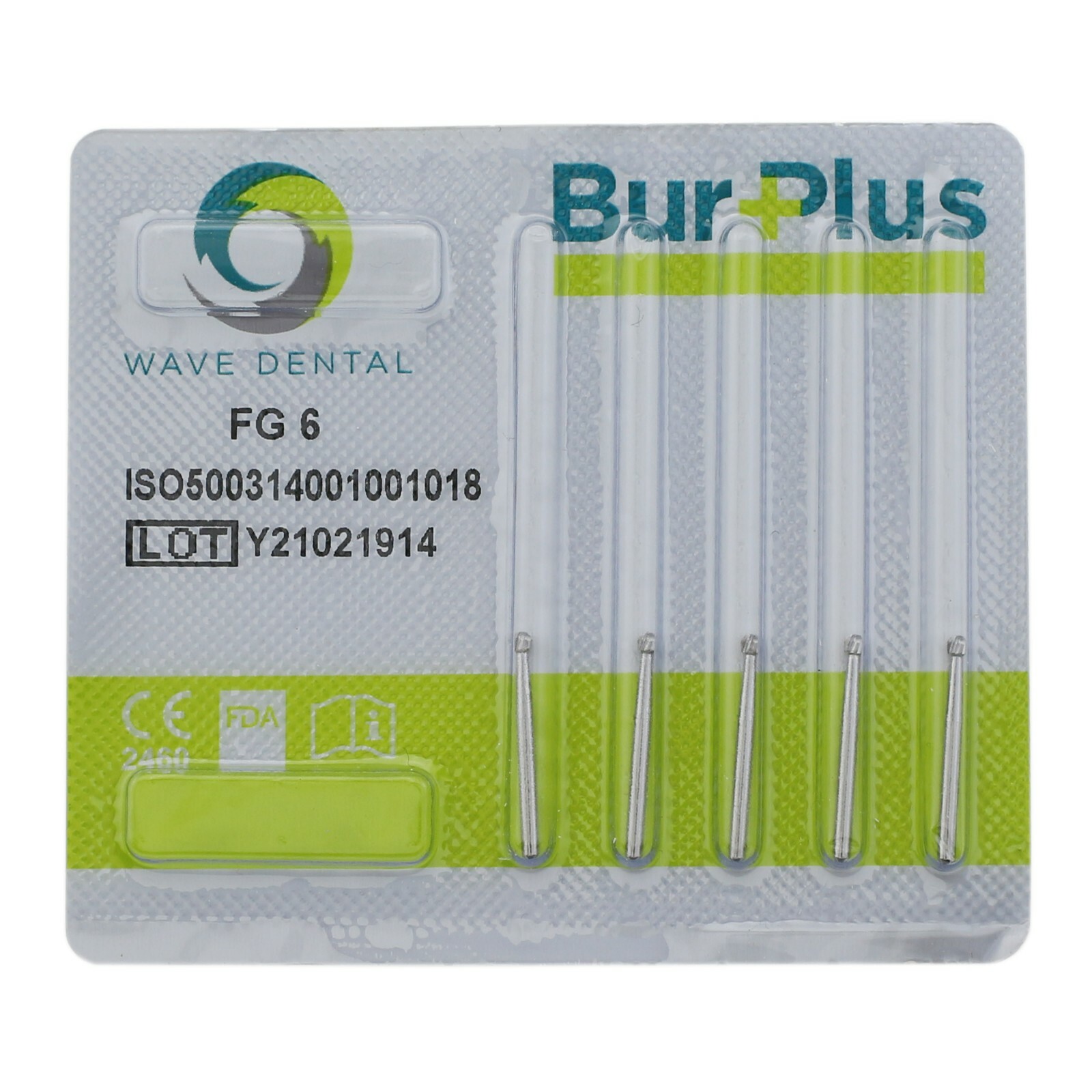 Wave Dental Round Carbide Bur FG 1/4 1/2 2 3 4 5 6 7 8 Friction Grip Drill Bits