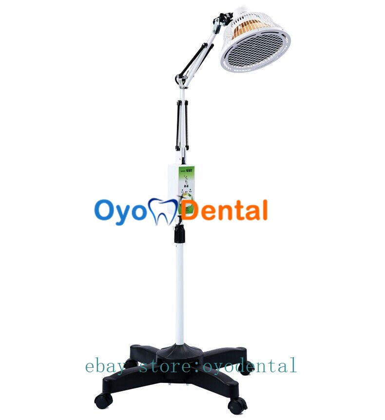 300W Floor Standing TDP Lamp Infrared Heat Mineral Therapy Adjustable Head US