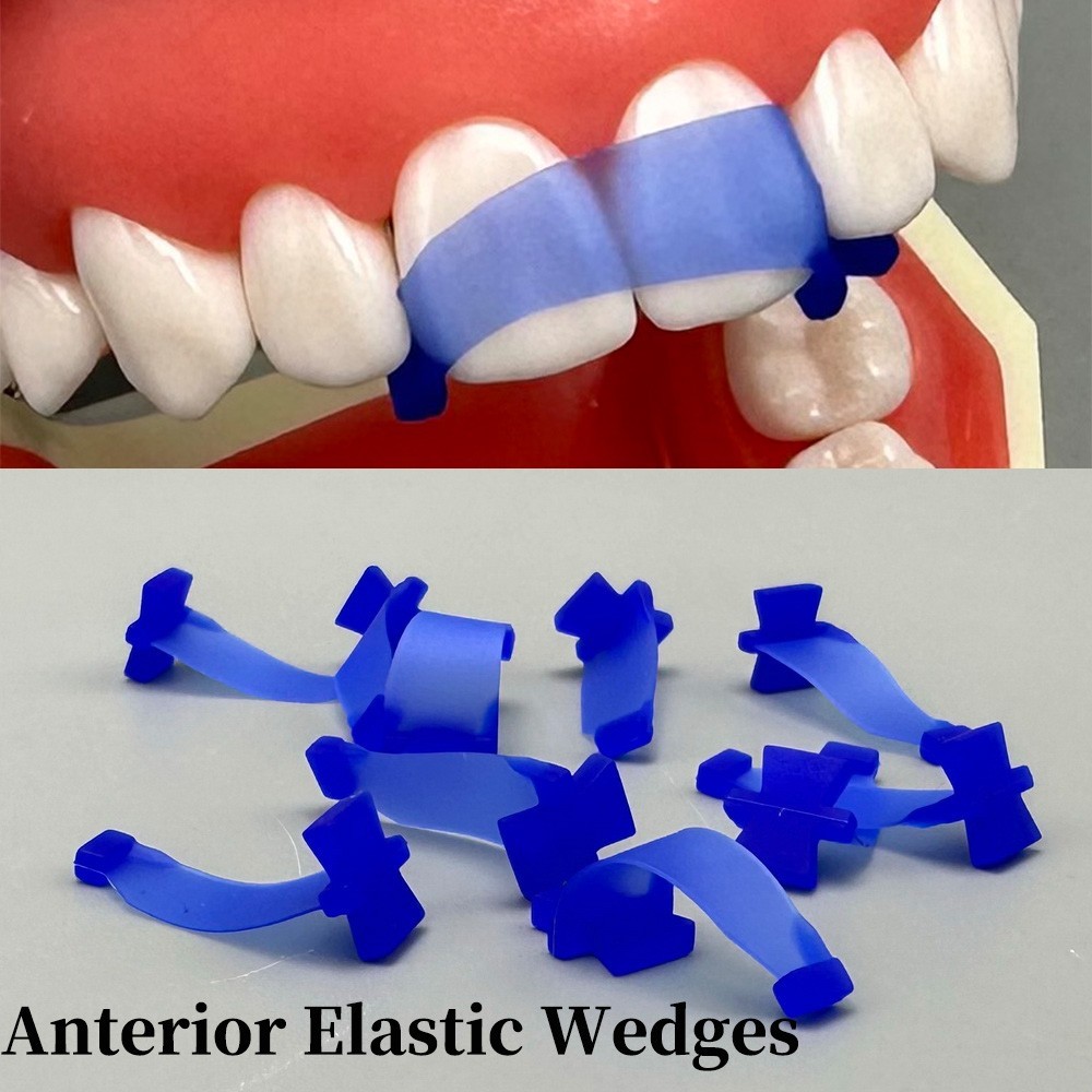 Dental Anterior Elastic Wedges Front Anterior teeth Strip Isolating Matrices