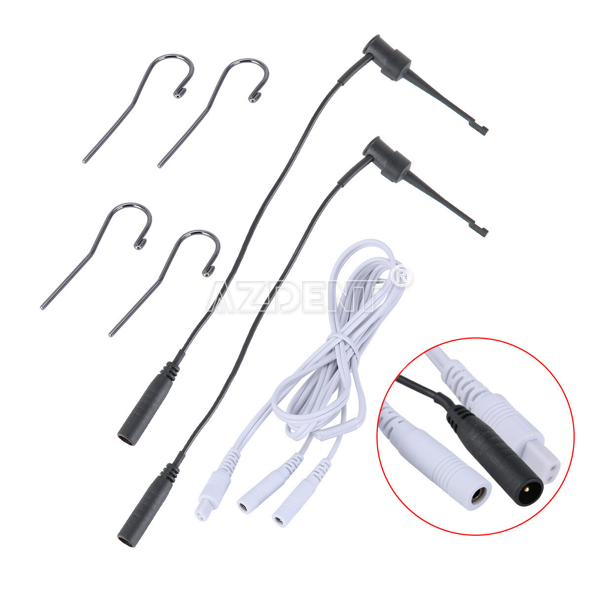 Dental Apex Locator Accessories Endo Treatment Measuring Wire/Line Lip Hooks