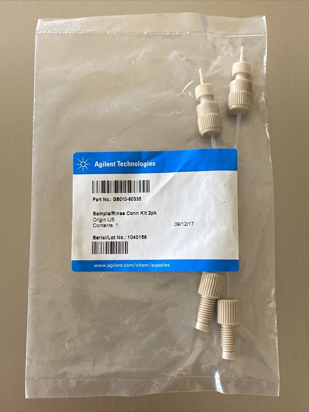new Agilent Technologies G8010-60335 – Sample/Rinse Tubing Connection Kit, 2/PK