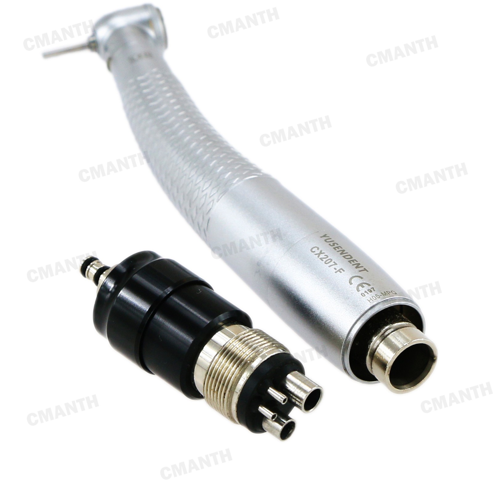 COXO Dental High Speed Handpiece Self Power LED Turbine Coupler 2/4Hole For NSK