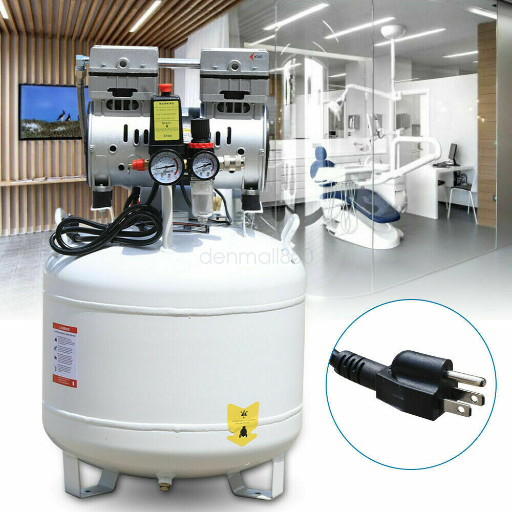 40L 750W 165L/min 110V/60HZ Dental Medical Air Compressor Silent Air Compressor