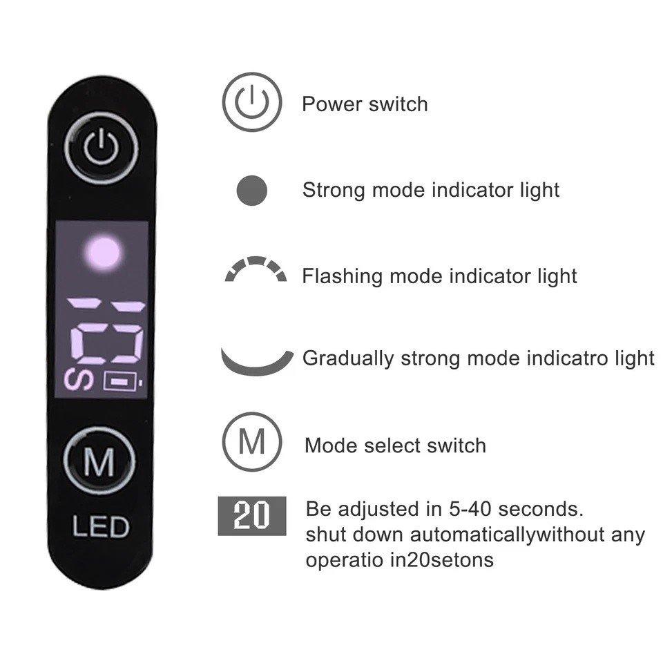 Dental Wireless Cordless LED Cure Curing Light Lamp 2000mw 5W Tool Resin Cure US