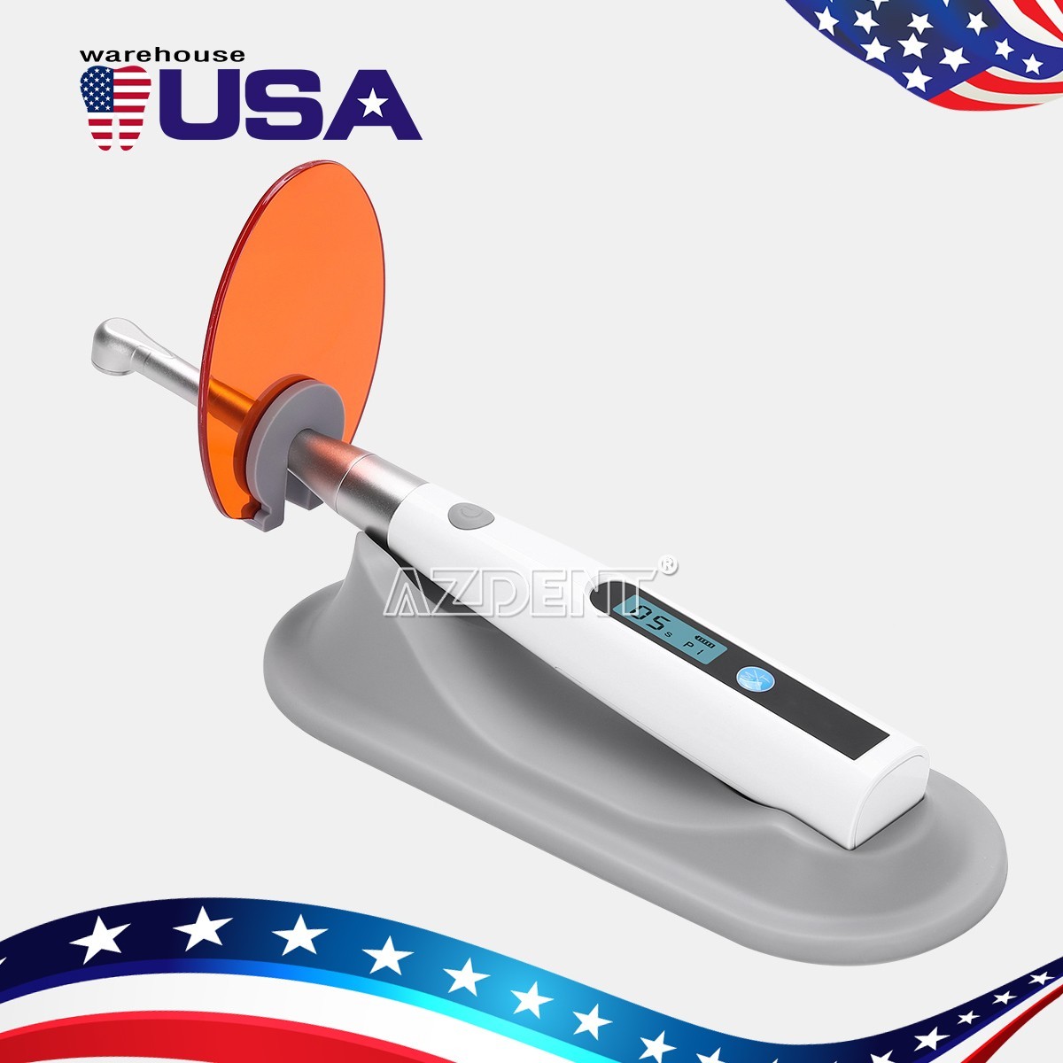 Dental Wireless LED Orthodontics 1S Curing Light/ Resin Heater/Color Comparator