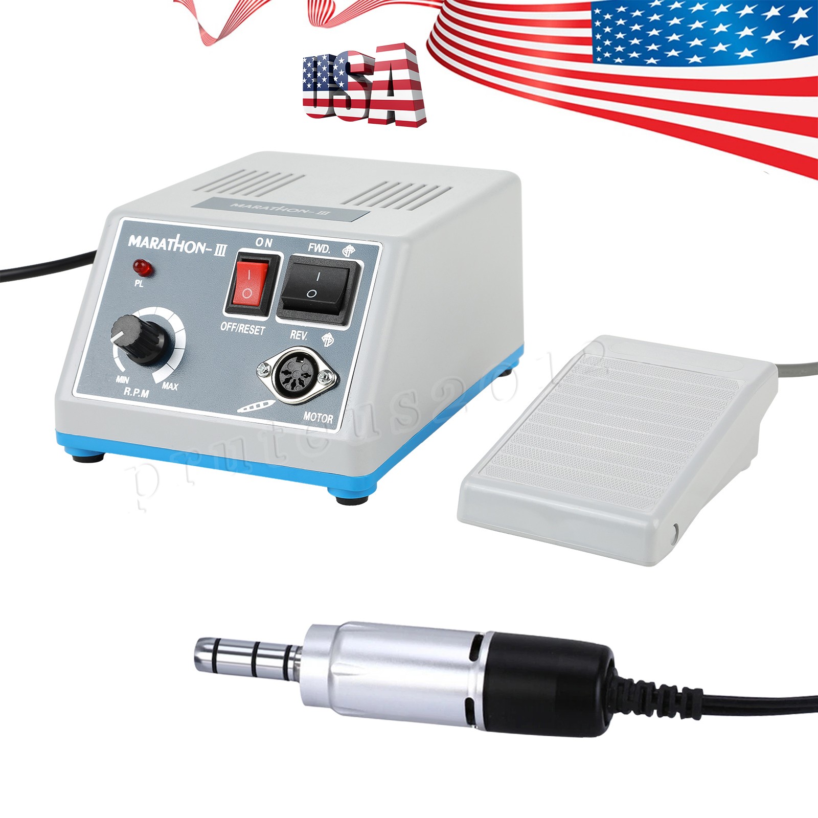 Dental Lab Marathon Electric Micromotor N3 Unit /Contra Angle/Straight Handpiece