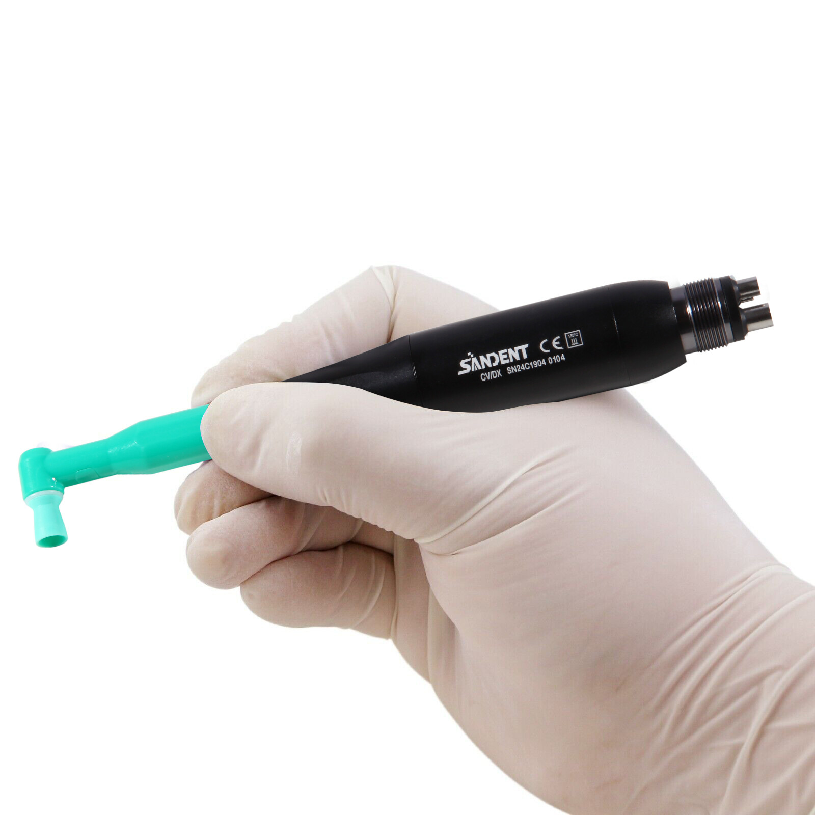 Dental Prophy Handpiece Mini Hygiene Low Speed Air Motor 4 Hole 2.4oz Nose Cone