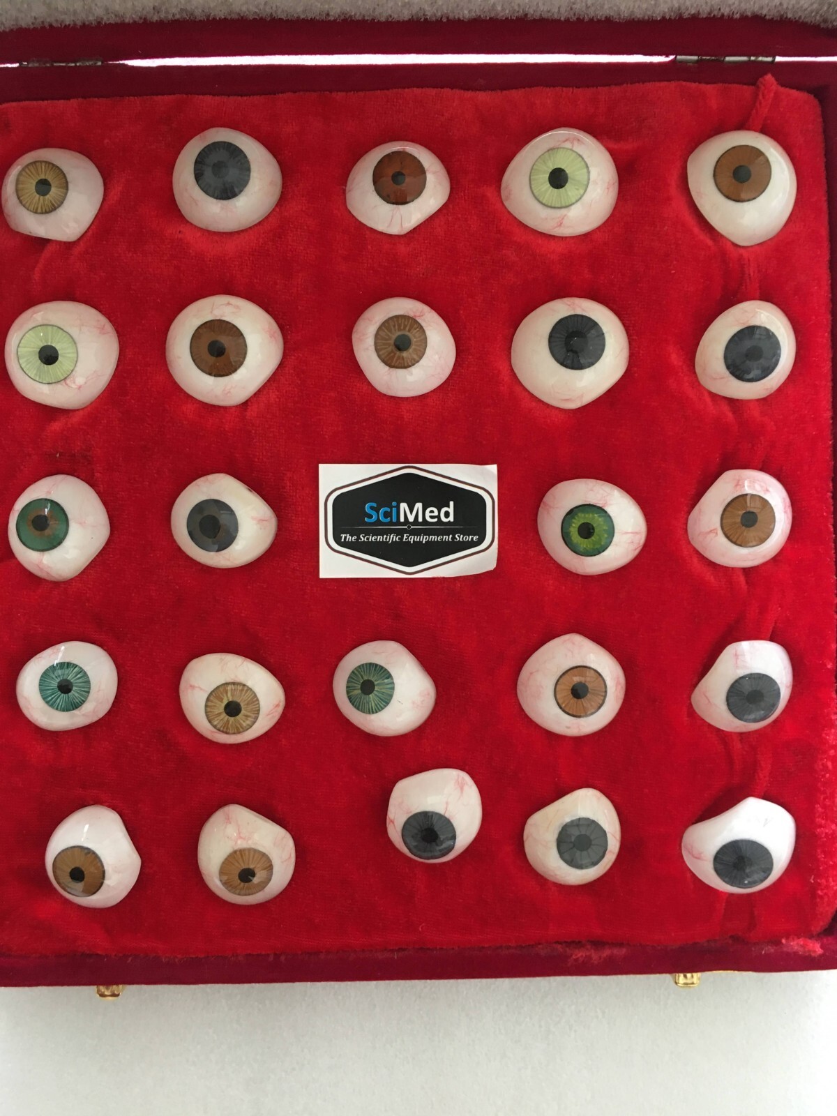 Prosthetic Eye For Human 25 Eye Soft Case Ocular Prosthesis NEW STOCK USA