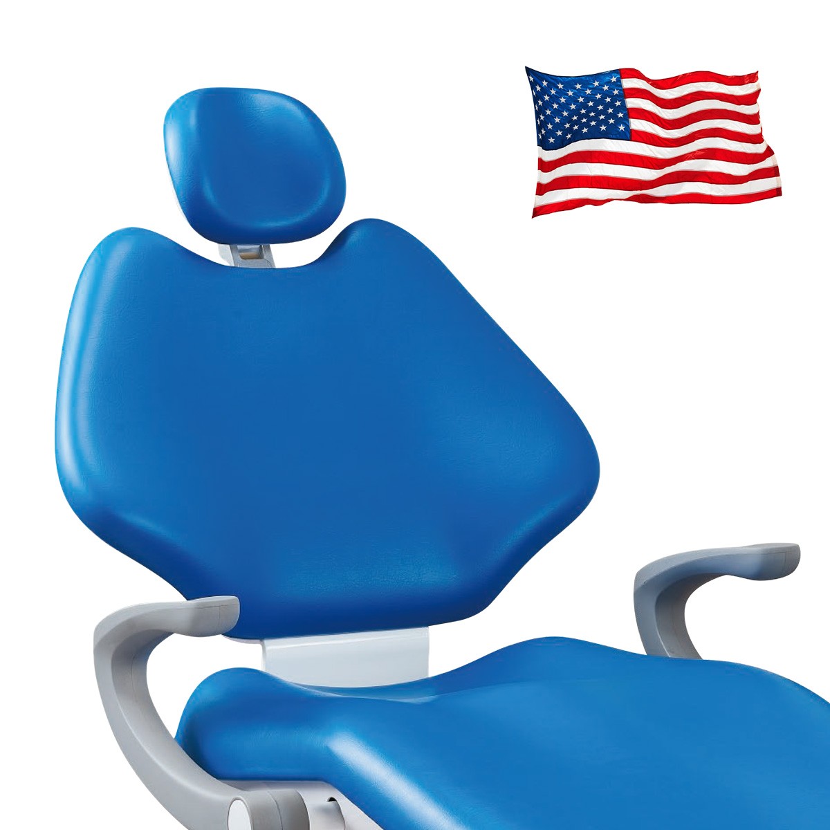 FDA Dental Unit Chair Computer Controlled DC Motor Functional Foot Pedal