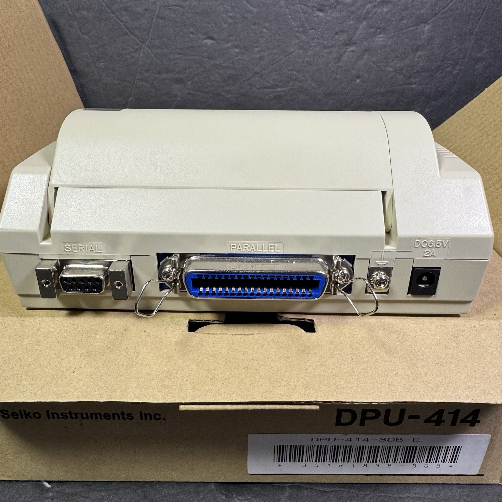 Seiko Instruments DPU-414 Denver Instrument DPU-414-30B-E Thermal Printer Bundle