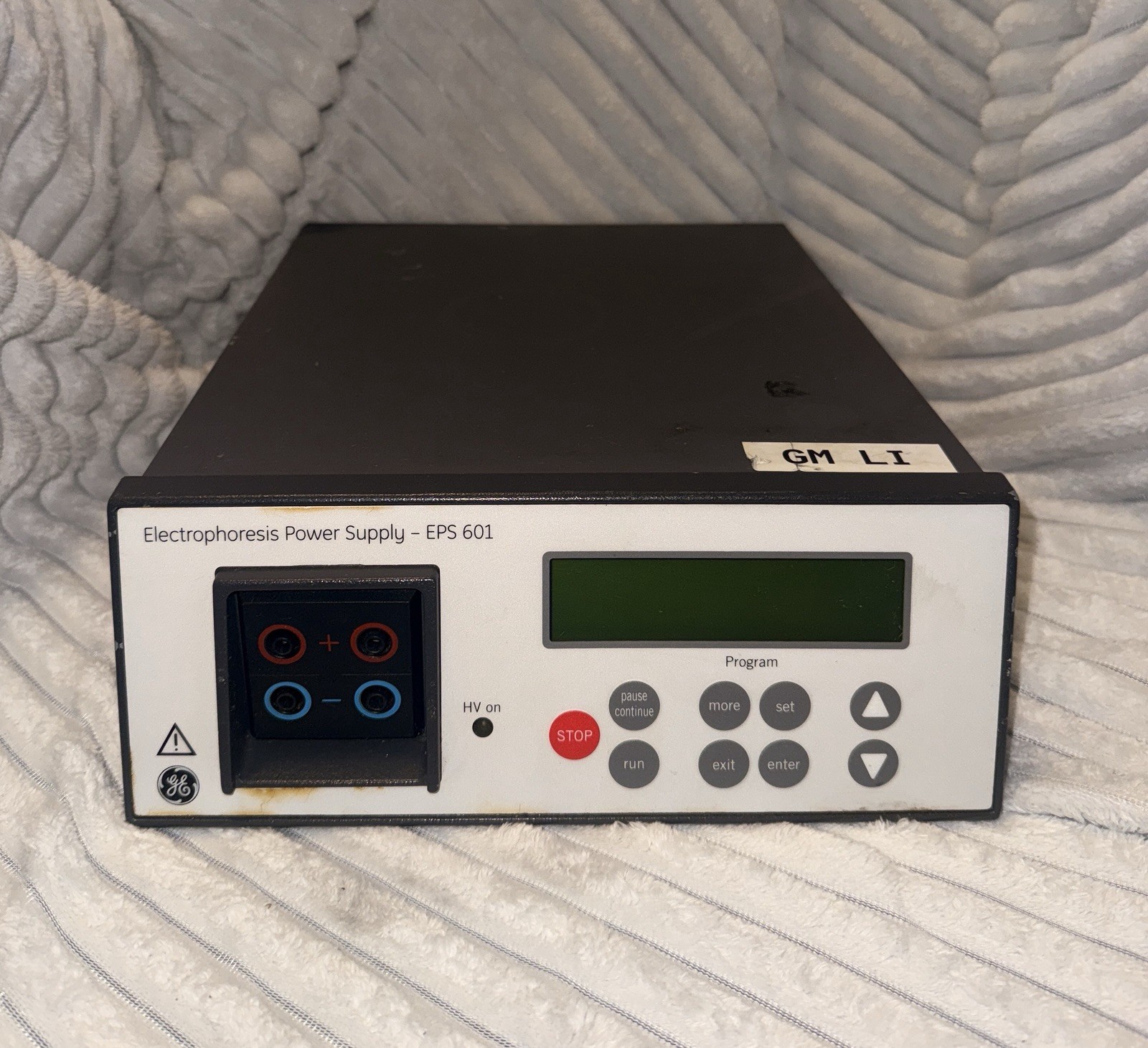 GE Amersham Pharmacia Biotech 18-1130-02 EPS 601 Electrophoresis Power Supply