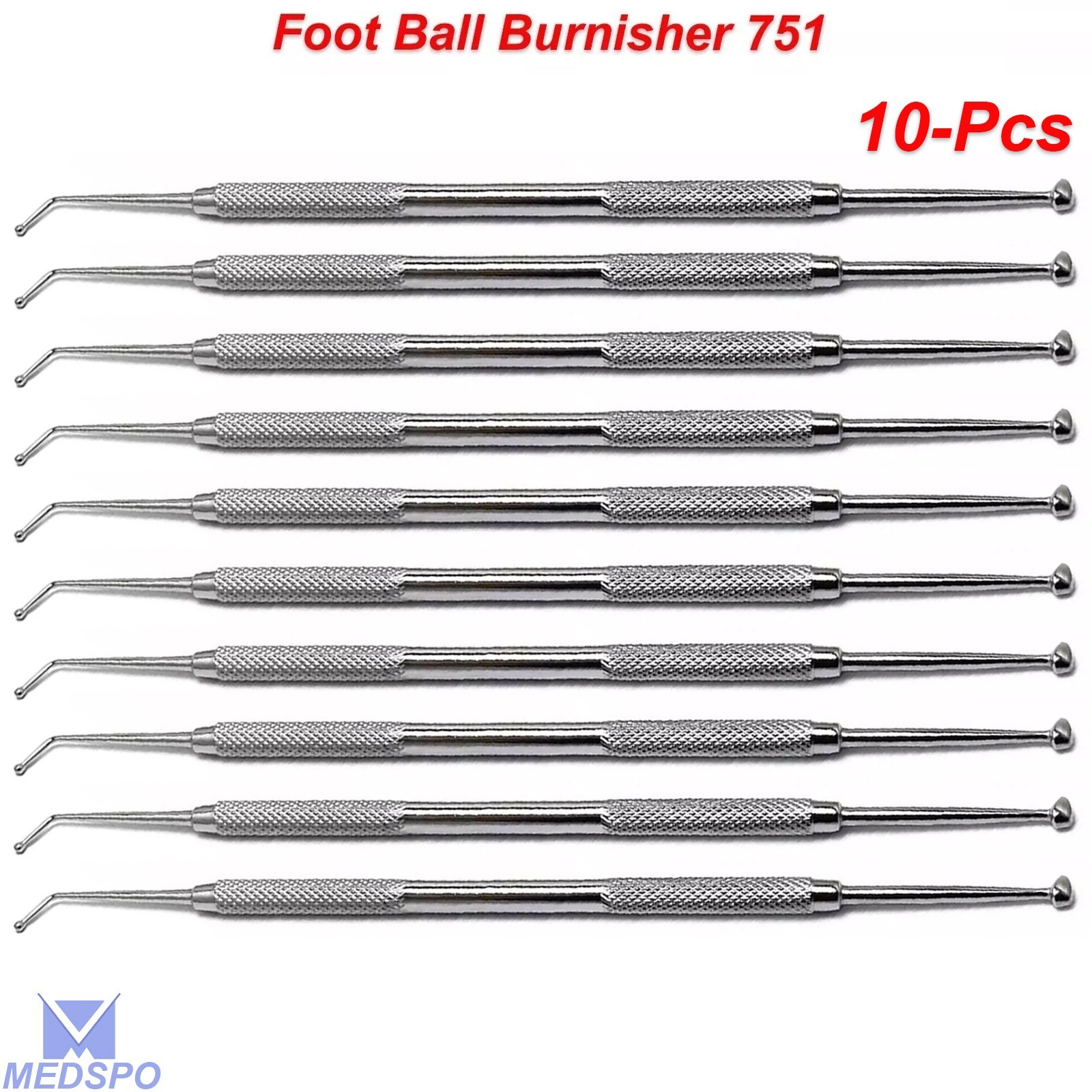 Dental Ball Burnisher 751-27/29 Composite Amalgam Plastic Filling Instruments