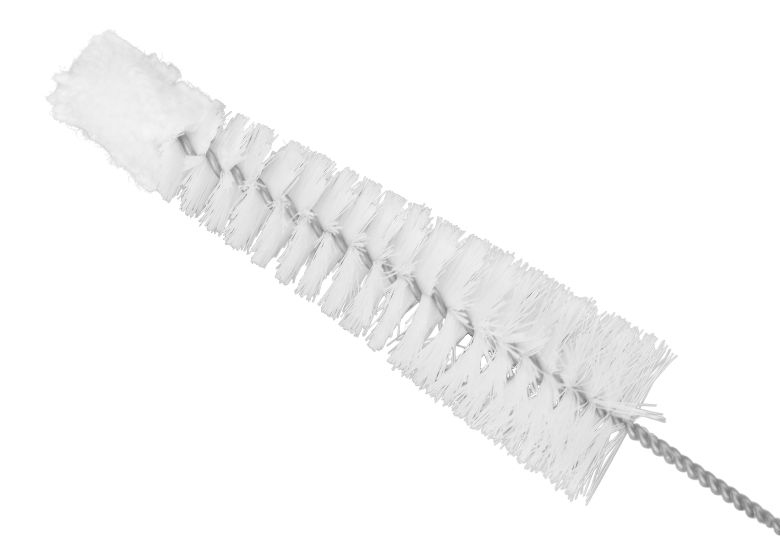 Tapered Nylon Brush with Cotton Yarn Tip, 0.5-1″ Diameter – Eisco Labs