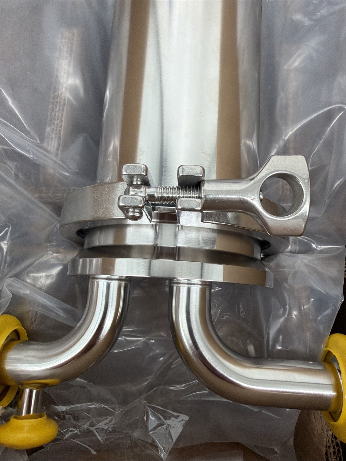 Millipore H1RT1G01CC Single-Round T-Line Sanitary Filter Housing, S4000, 10in
