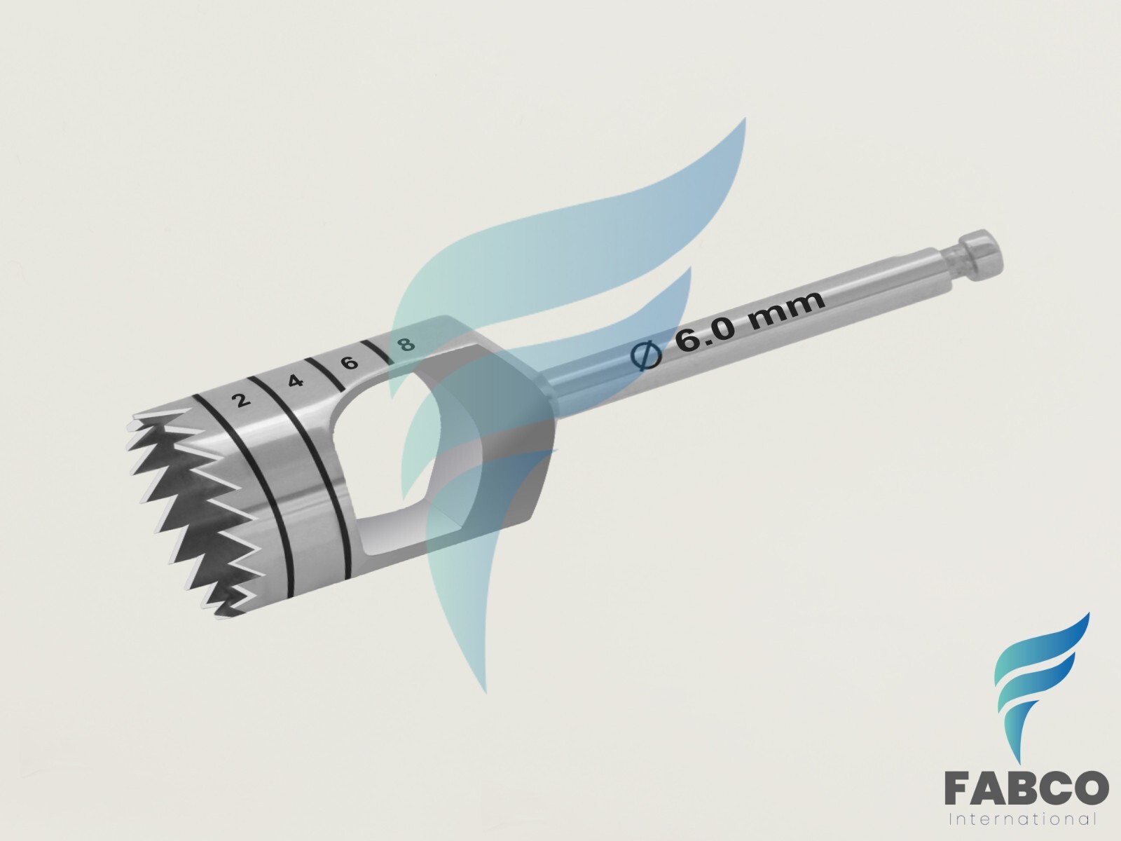6MM Trephine Drill Dental Surgical Surgery Trephine Drill Polish