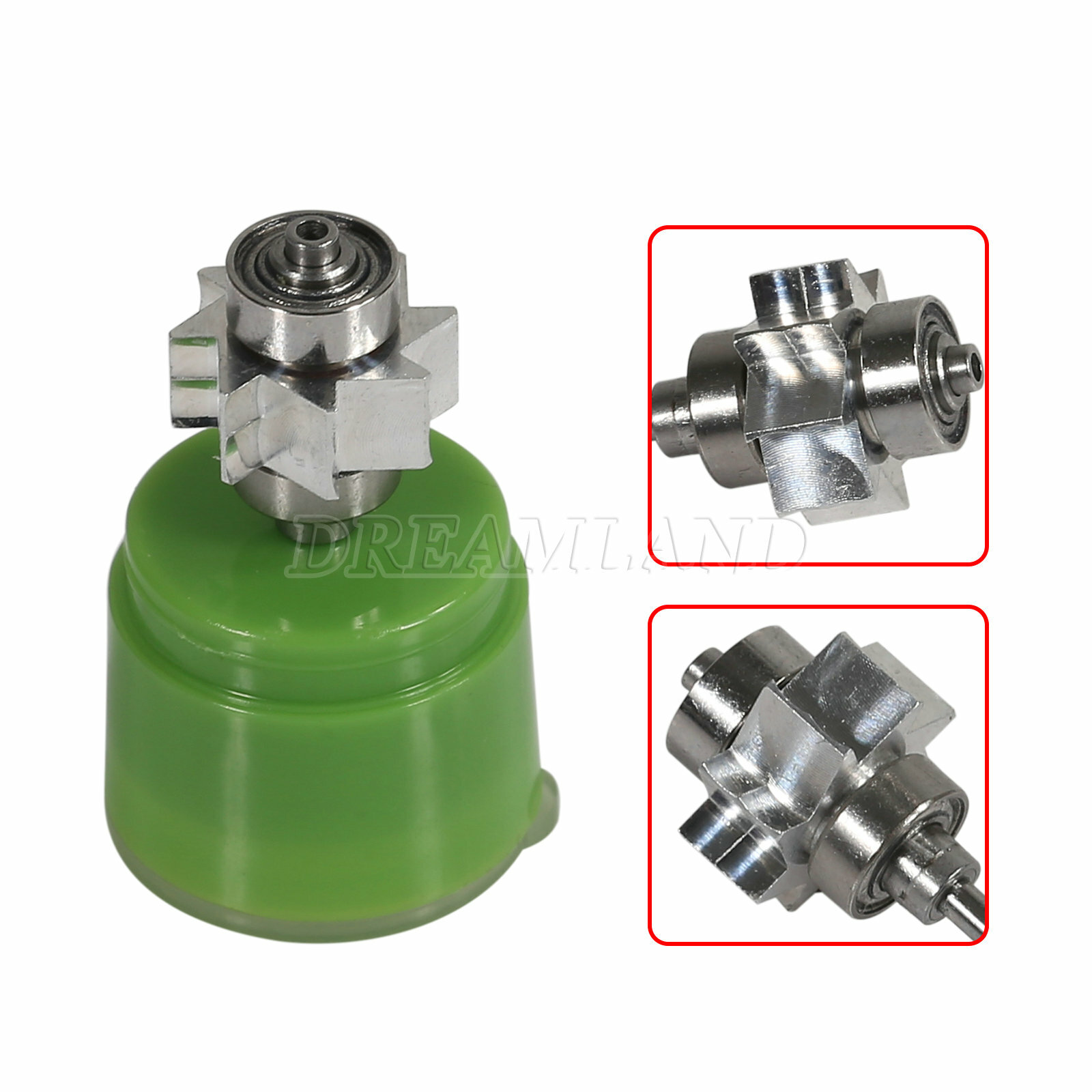 Fit NSK Dental LED High Speed Handpiece Standard Push Button 2/4Hole Turbine CE
