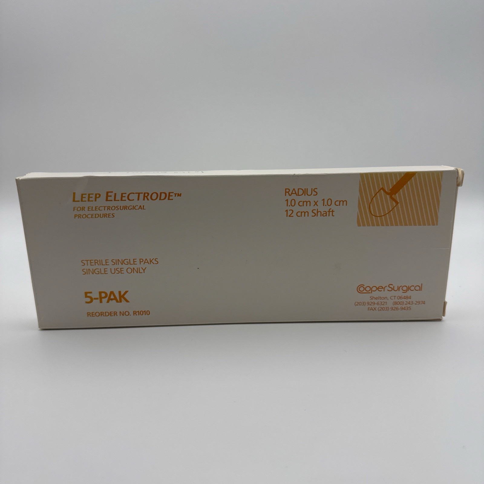 Cooper Radius Loop Electrodes, 1.0cm X 1.0 cm, 12 cm shaft (5/Box) R1010
