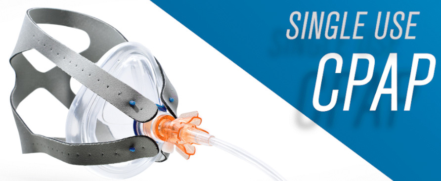 O-Two Single-Use CPAP System 01CV0211-CS Large Adult Size 5 Mask – 10 Pack
