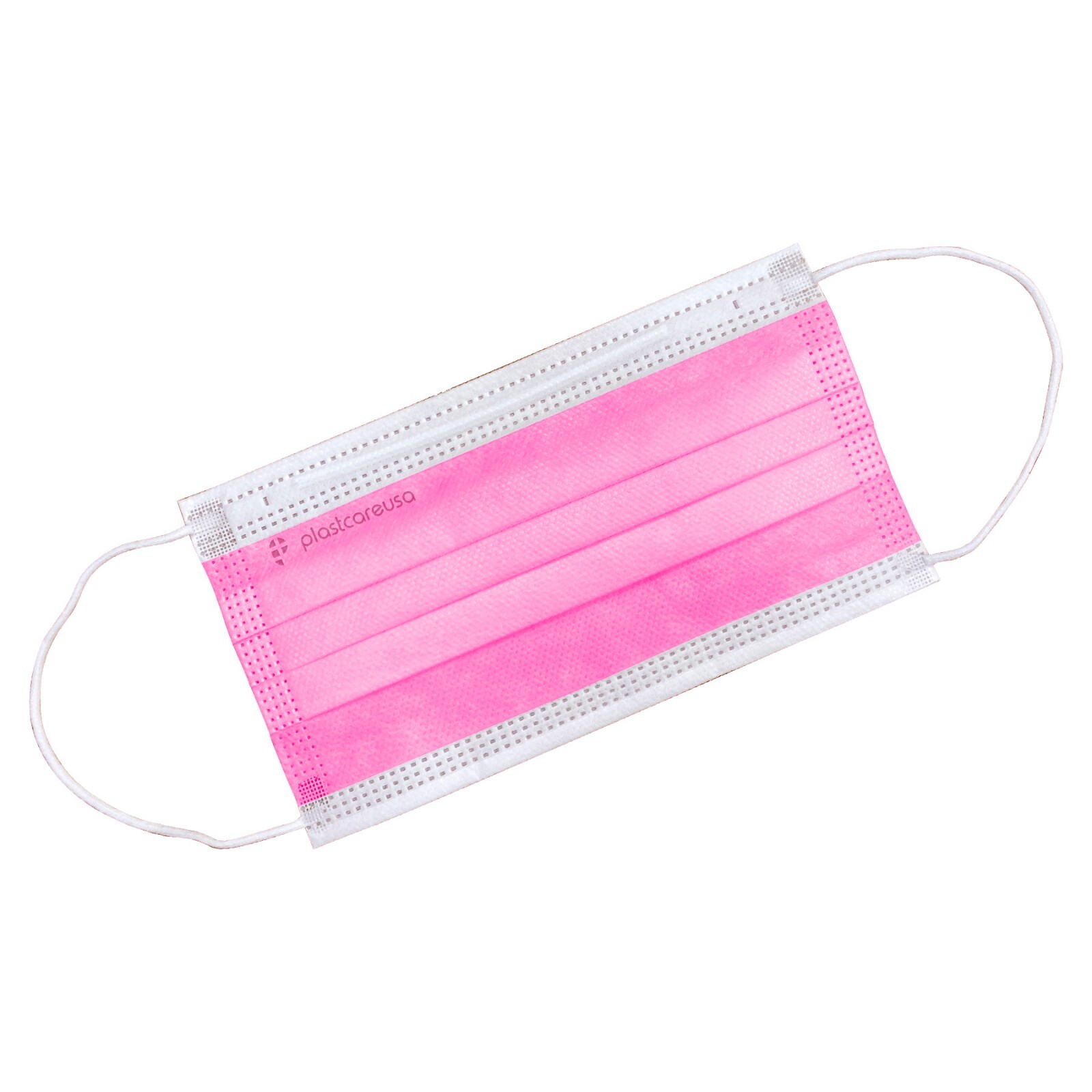 Pink Surgical Face Masks, ASTM Level 3 (Box of 50), Medical Disposable 4-Ply