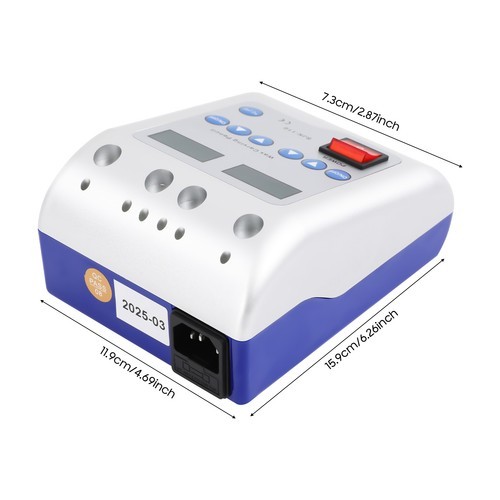 Dental Lab Electric Waxer Wax Blade Carving Pencil Carver Pen Pot w/ 6 Tips Pro