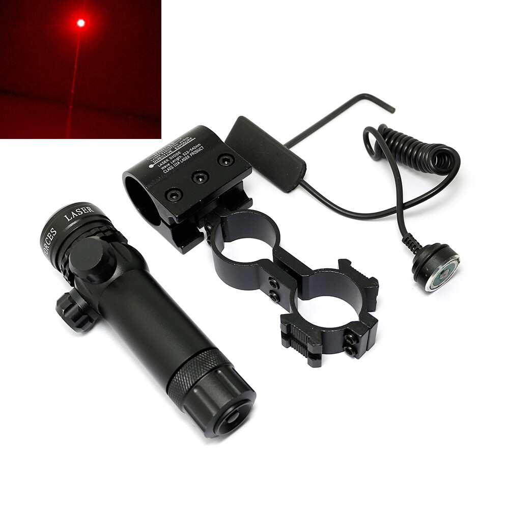 650nm 100 Red Dot Laser Sight Gun/Rifle Scope DC 3.0V – 3.7V