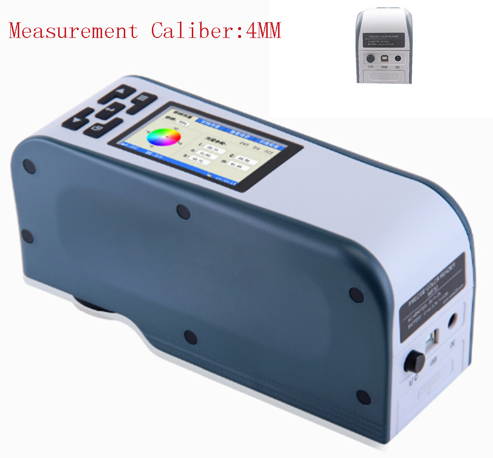 Spectrophotometer Color Meter Measuring Aperture 4mm CIE Recommendation 8/d