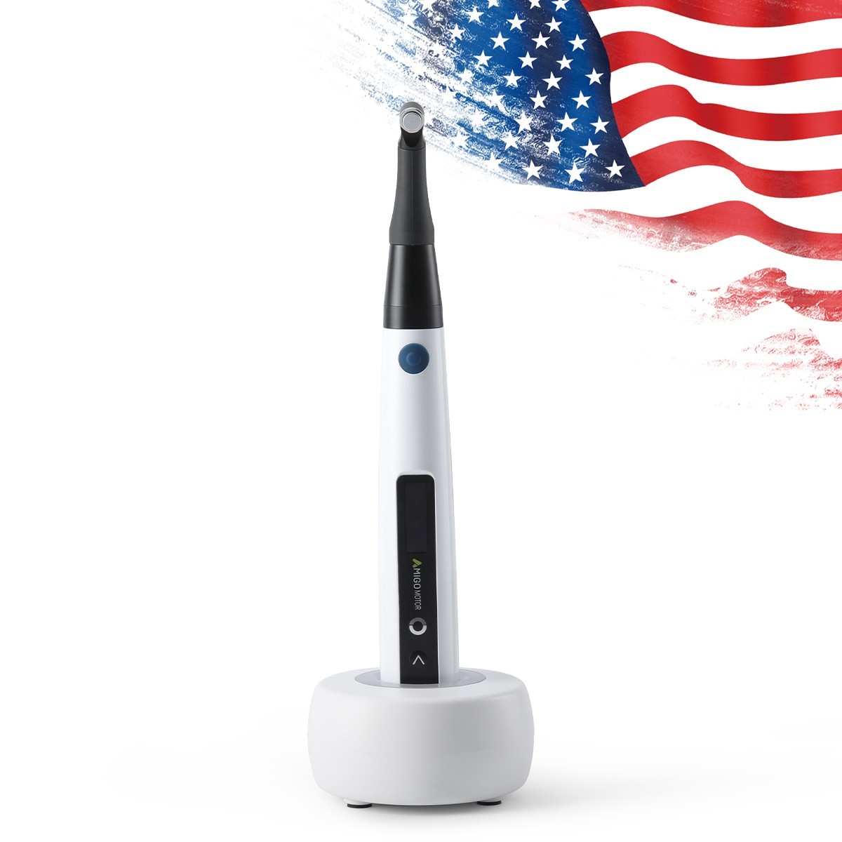AZDENT Dental Brushless Endo Motor Cordless Reciprocating 6.3:1 Contra Angle