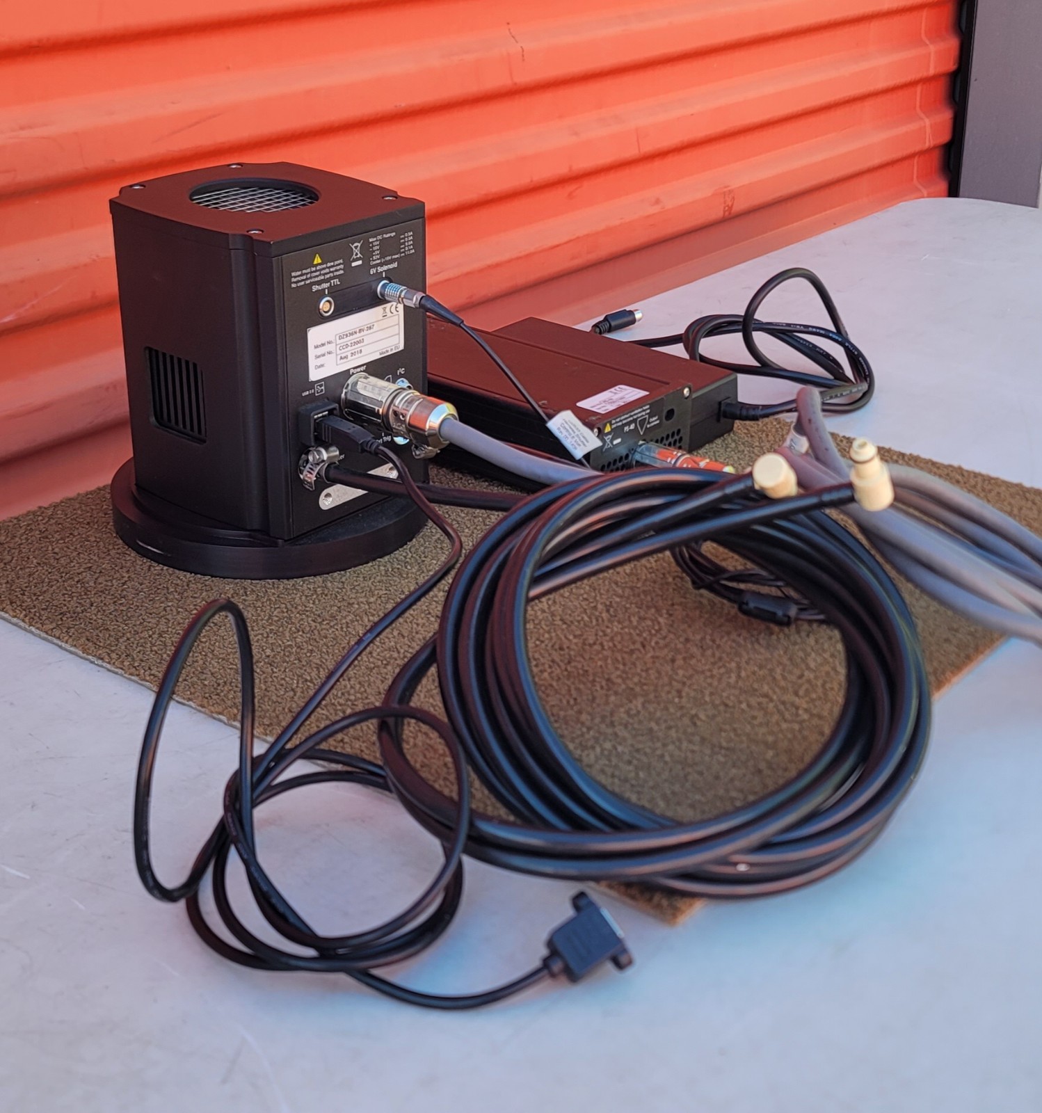 Oxford Instruments iKon DZ936N-BV-287 Camera w/ PS-40 Power Supply DOM 2018
