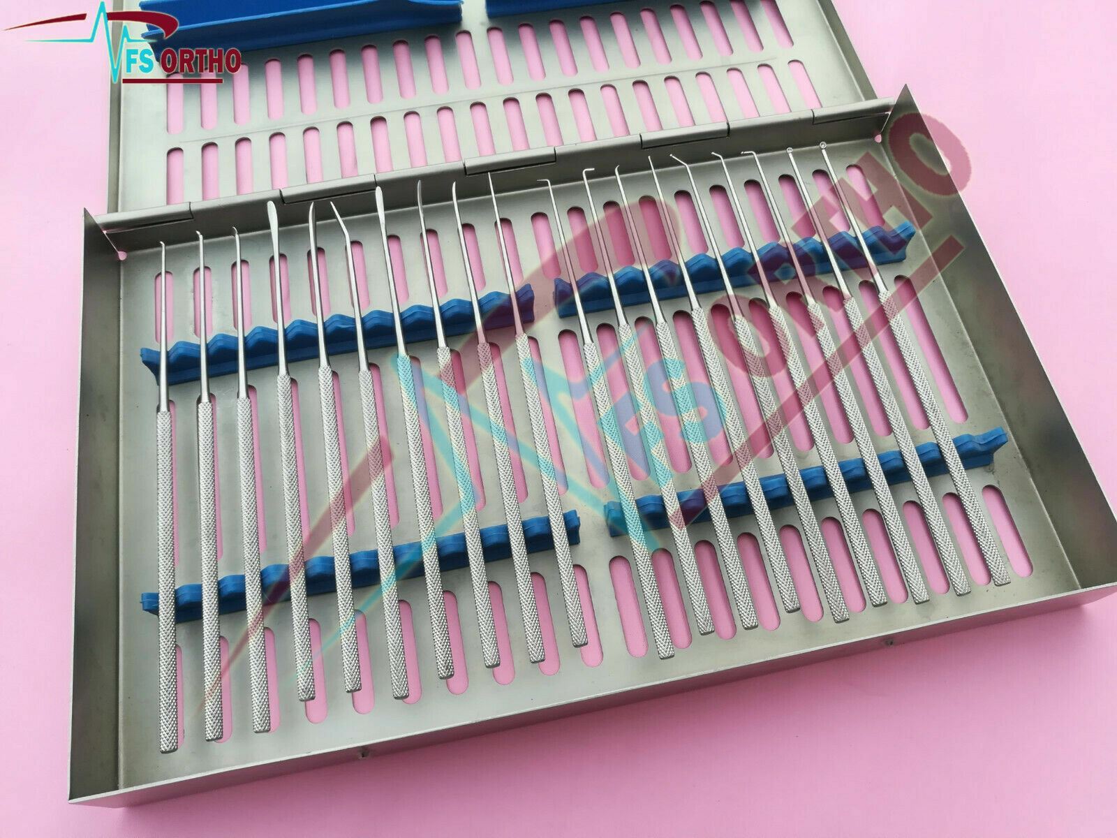 Rhoton micro dissector expanded 20 pcs set Surgical instruments