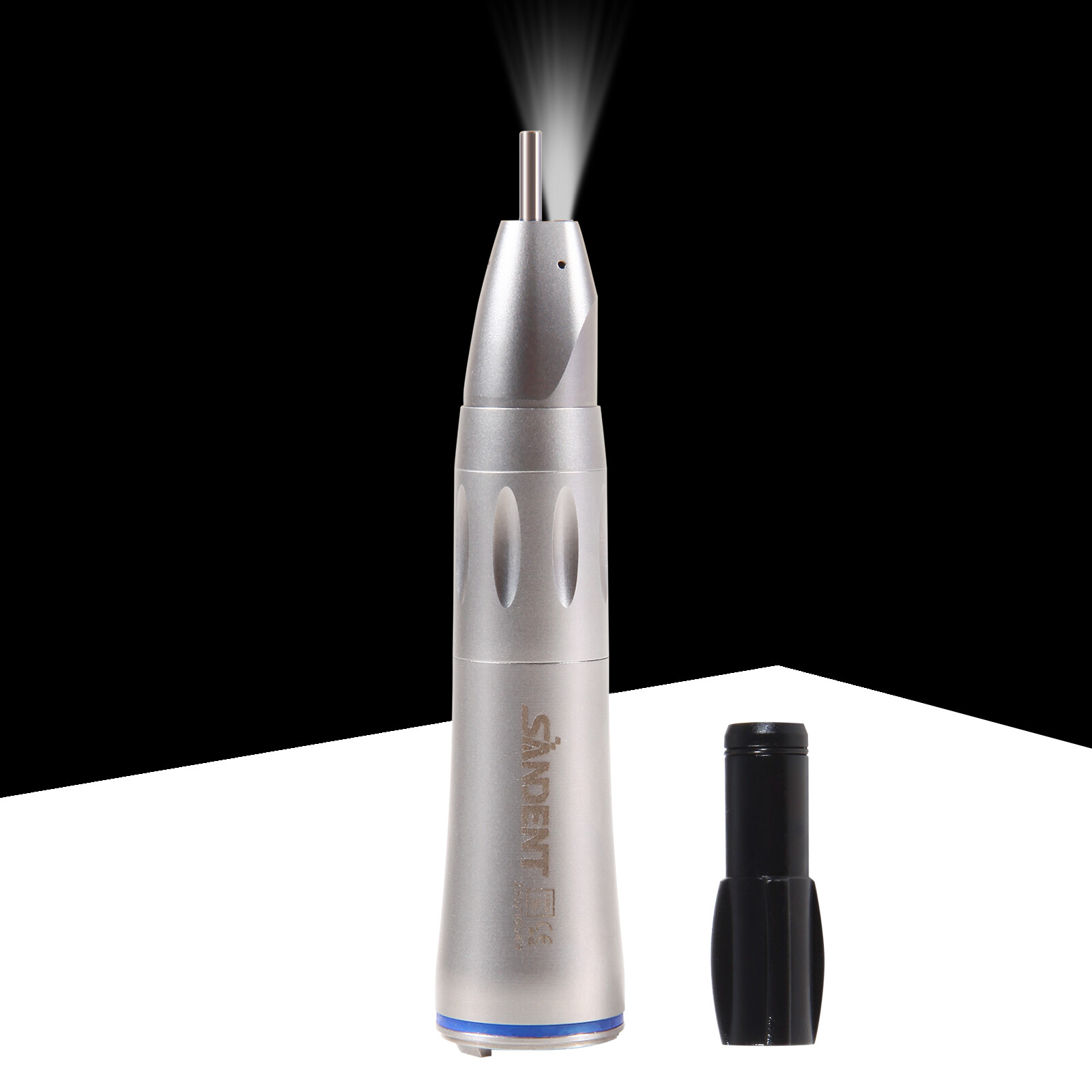 1:1 Optic Fiber Straight NoseCone Low Speed Handpiece Inner spray Dental