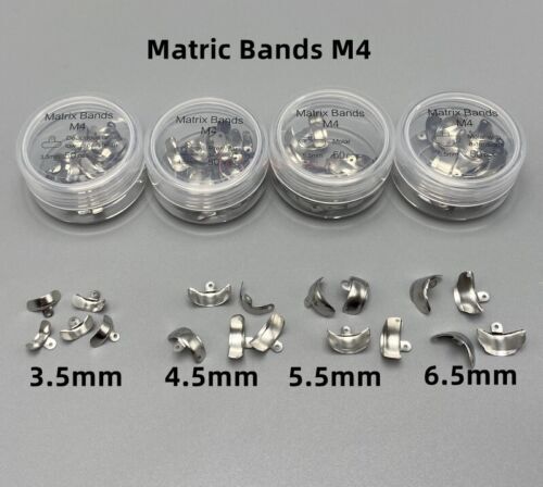 Dental Sectional Matrix Bands Non-Stick Matrice Clamp Ring Fit Garrison Palodent