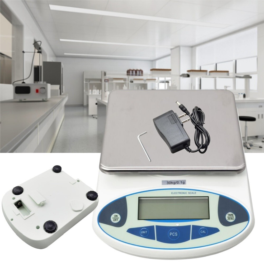 30kg/0.1g Lab Electronic Balance High Precision Scale Lab Digital Balance