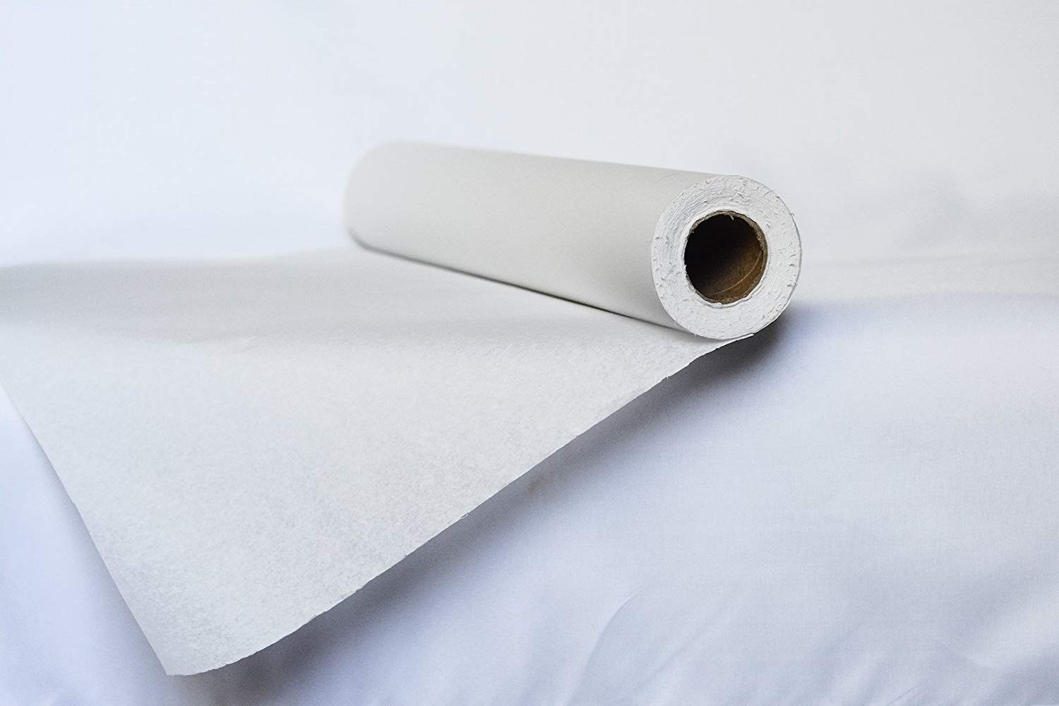 Disposable Medical Exam Table Paper – White, Smooth Finish, Moisture Resistant,