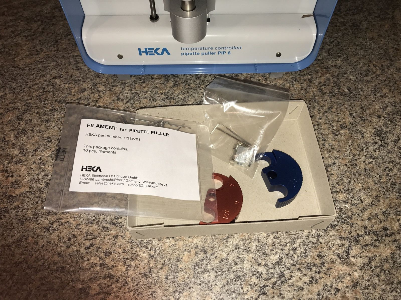 HEKA PIP 6 TEMPERATURE CONTROLLED PIPETTE PULLER