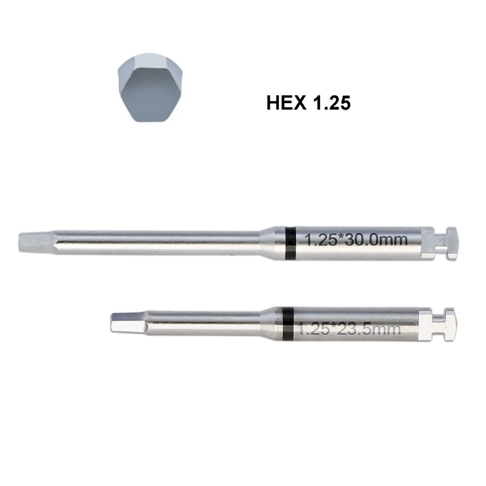 Implant Screwdriver Driver Hex 1.25mm Astra Zimmer Dental Torque Wrench Adapter