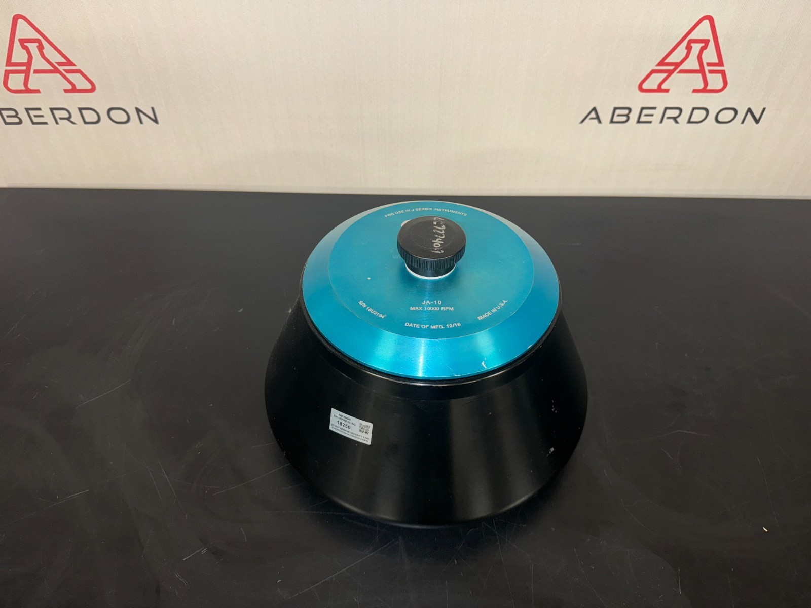 Beckman Coulter JA-10 Fixed Angle Rotor 10,000RPM #18250