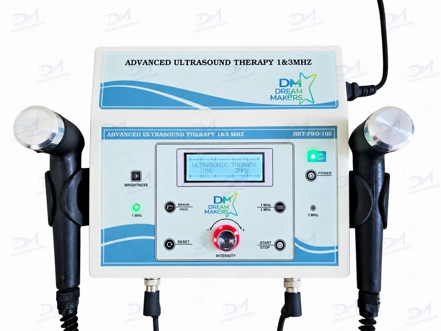 New Ultrasound Therapy Physical Pain Relief Therapeutic Machine 1 Mhz & 3 Mhz