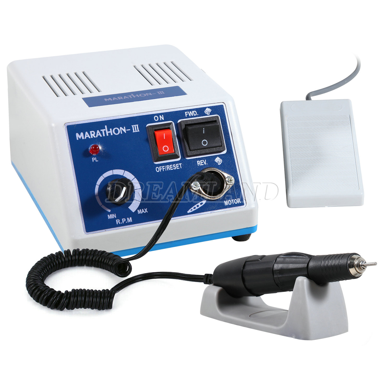 Dental Lab Marathon MicroMotor N3 WITH 35K RPM Polishing Handpiece USA Plug