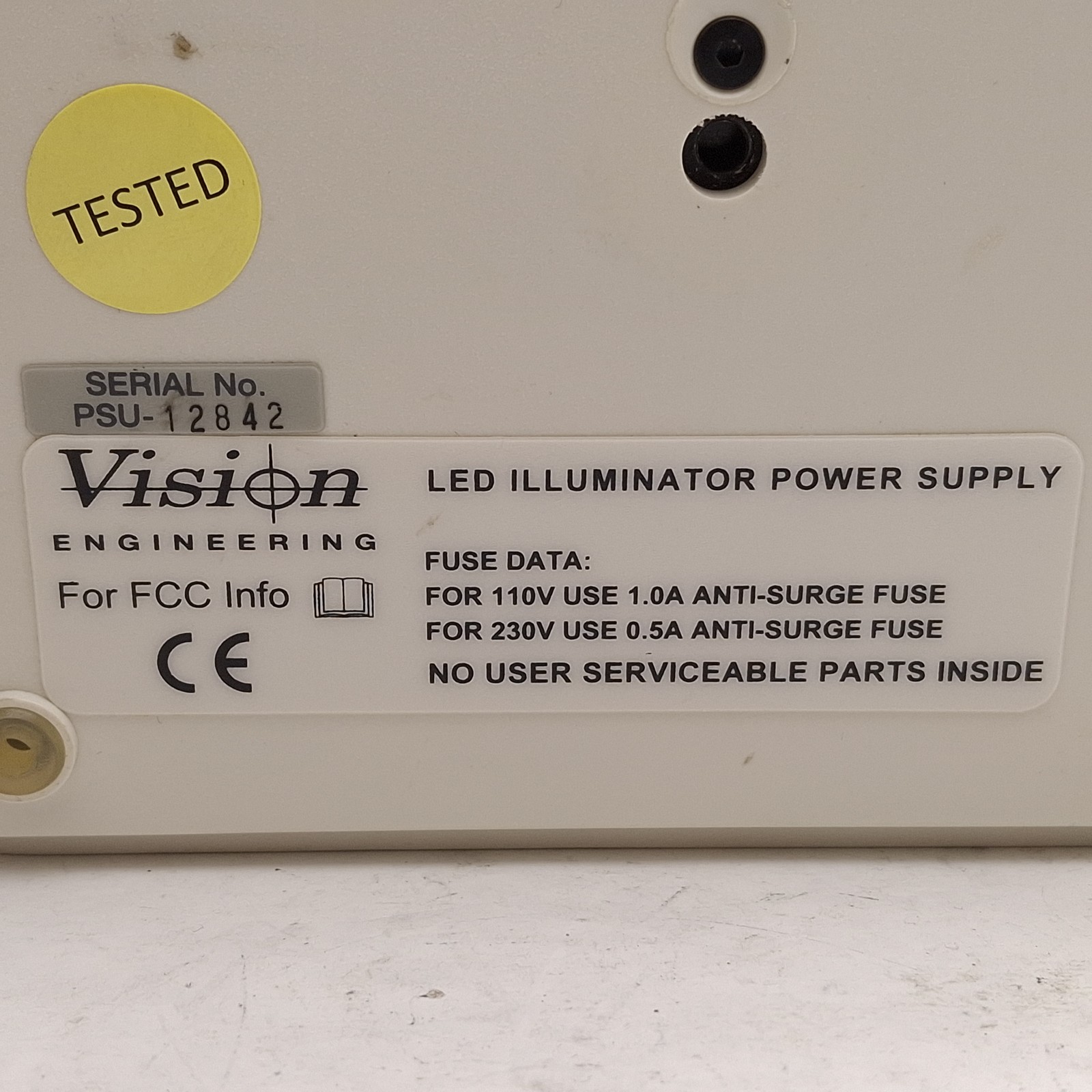 Vision Engineering LED Illuminator Power Supply Unit w/ Mount For Lynx Dynascope