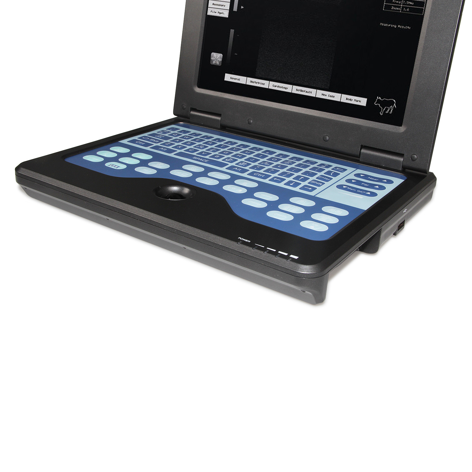 CE Portable laptop machine Veterinary ultrasound scanner 6.5M Rectal probe