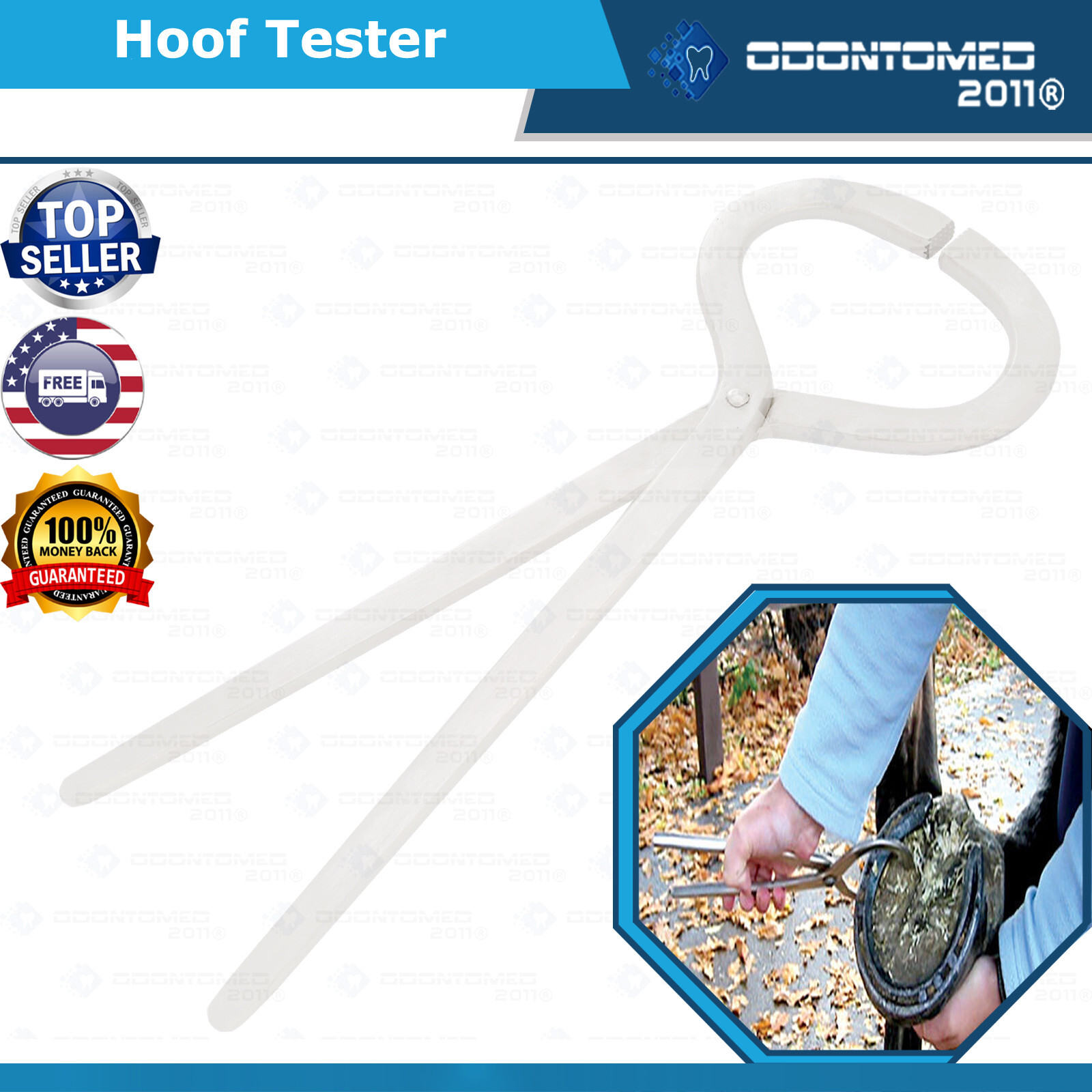 1 Piece Hoof Tester 13″ Veterinary Instruments VT-125