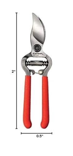 Corona ClassicCUT Forged Bypass Pruning Shears for Gardening | 1/2″ Cut