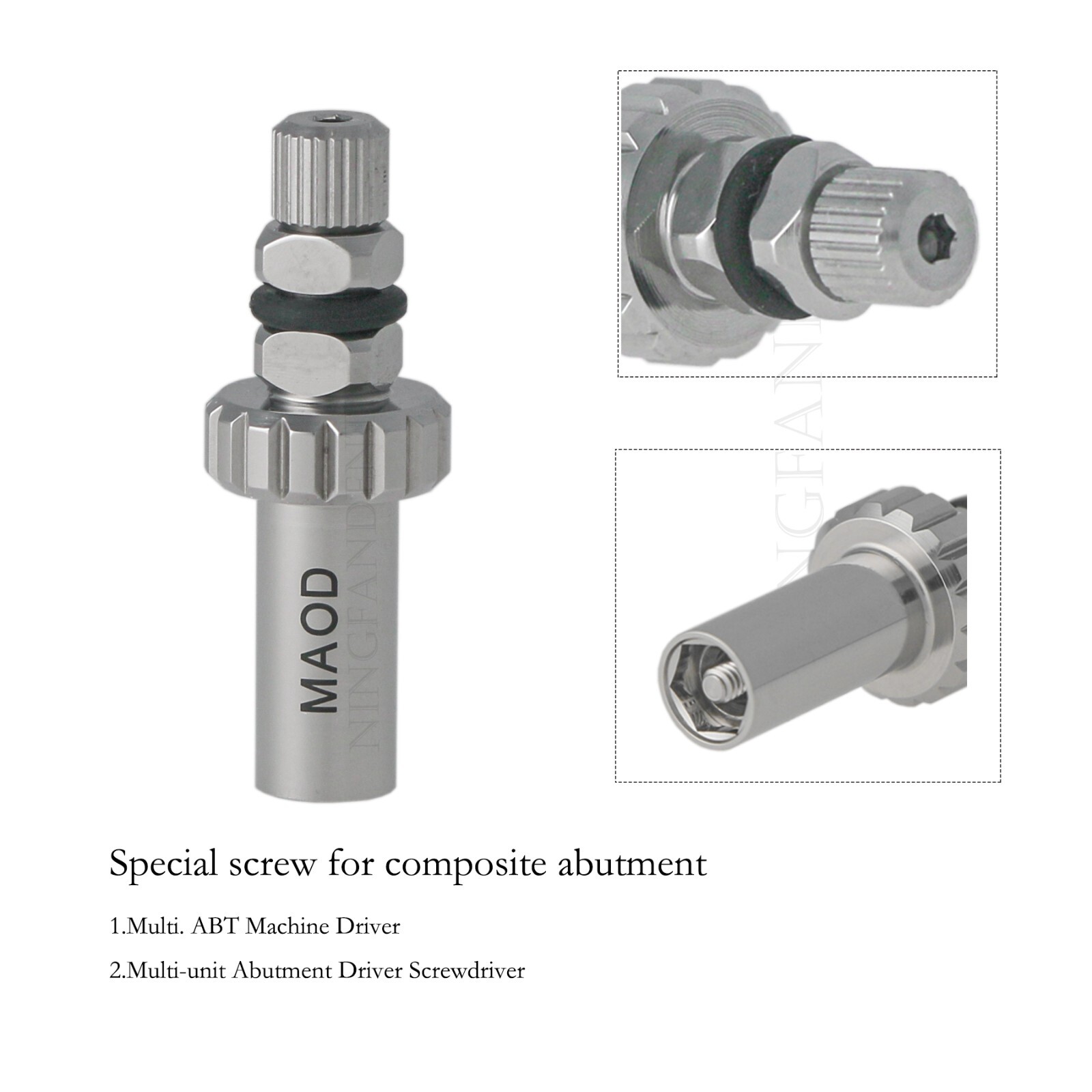 Hiossen Implant Bone Profiler4/4.5/5/5.5/6 Guide Screw Hex Torque Driver Osstem