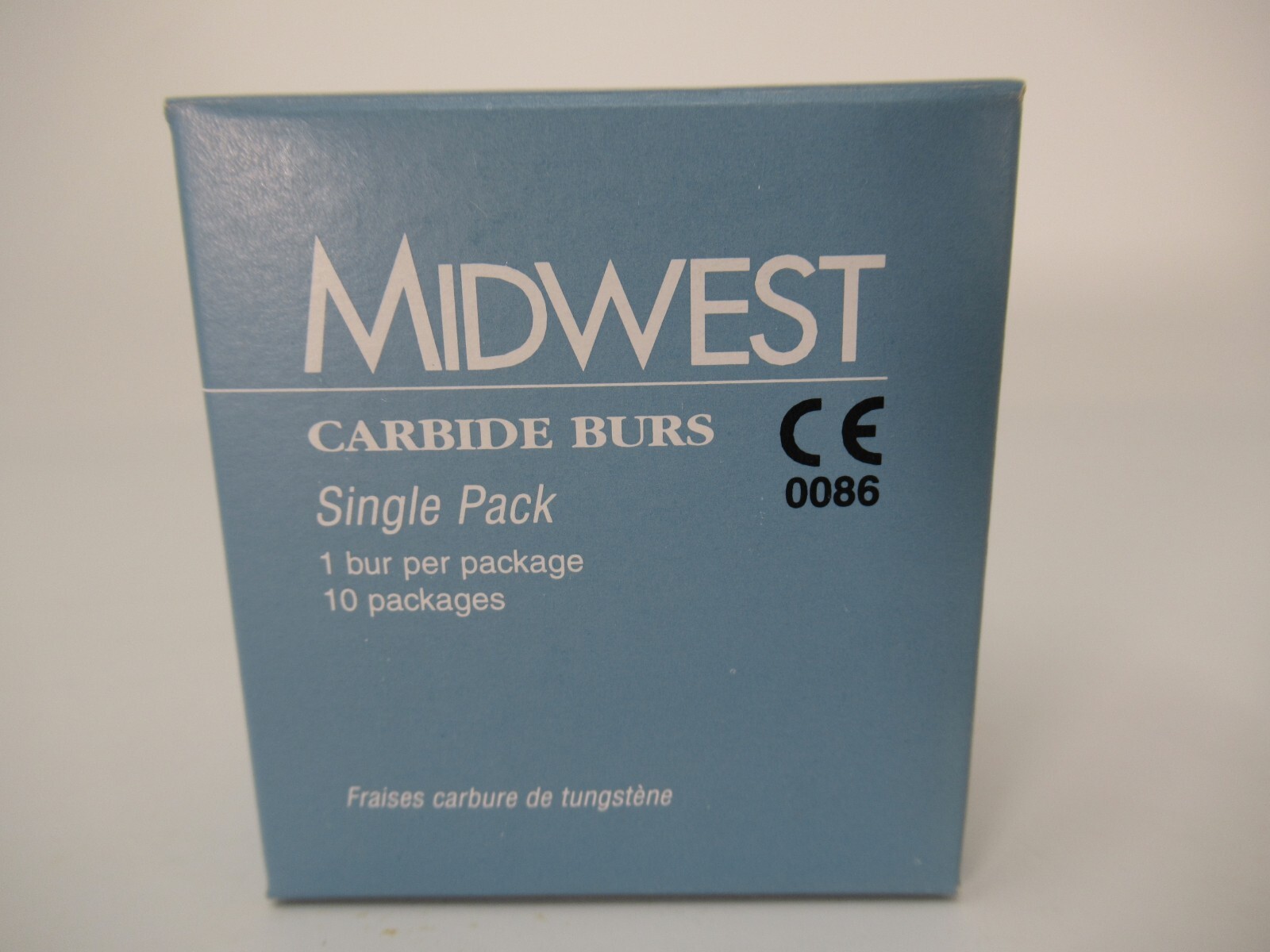 DENTSPLY Midwest Carbide Burs FGOS 1558 Straight Dome End CC 10pack 382660 25 mm