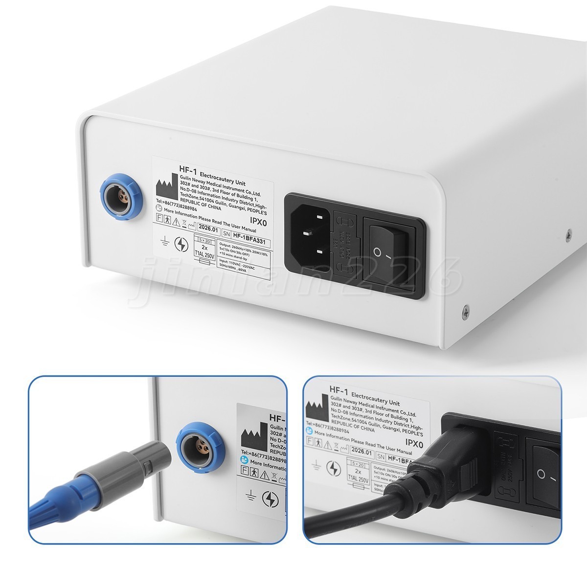 Dental Electrosurge Electrosurgery Unit for Cutting + Coagulating 10 Tips