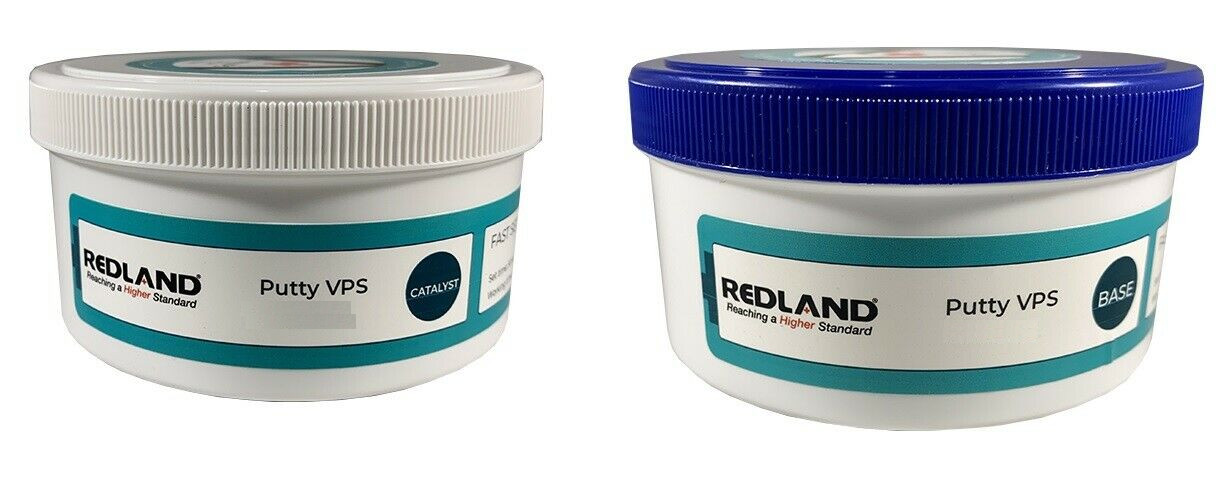 Redland Putty Reg Set VPS Impression Material Base +Catalyst 580mL German Made