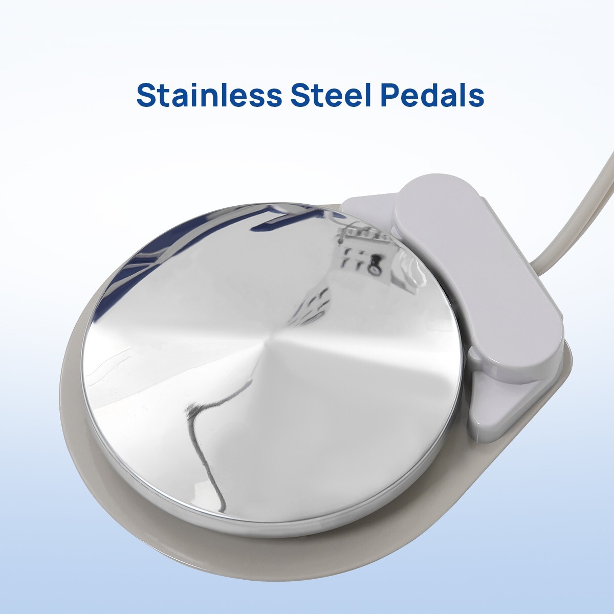 Dental Silla LED recargable portátil plegable+Unidad de turbina+Jeringa de 3 vía
